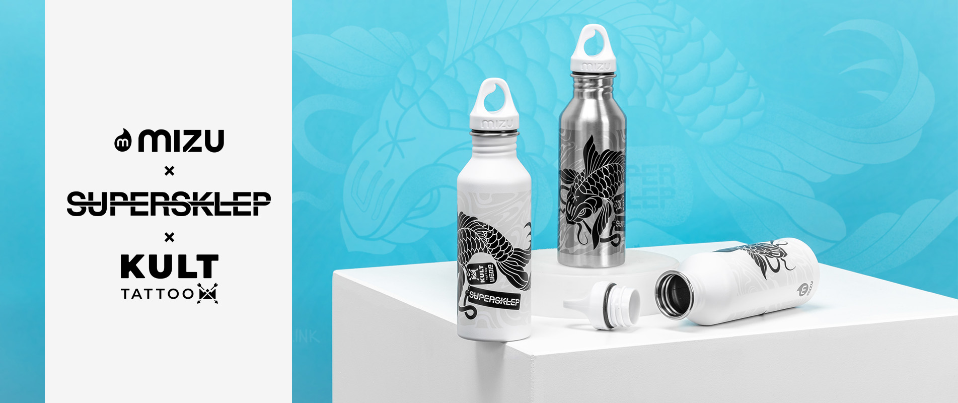 Butelka Mizu x Supersklep x Kult Tattoo GRATIS!