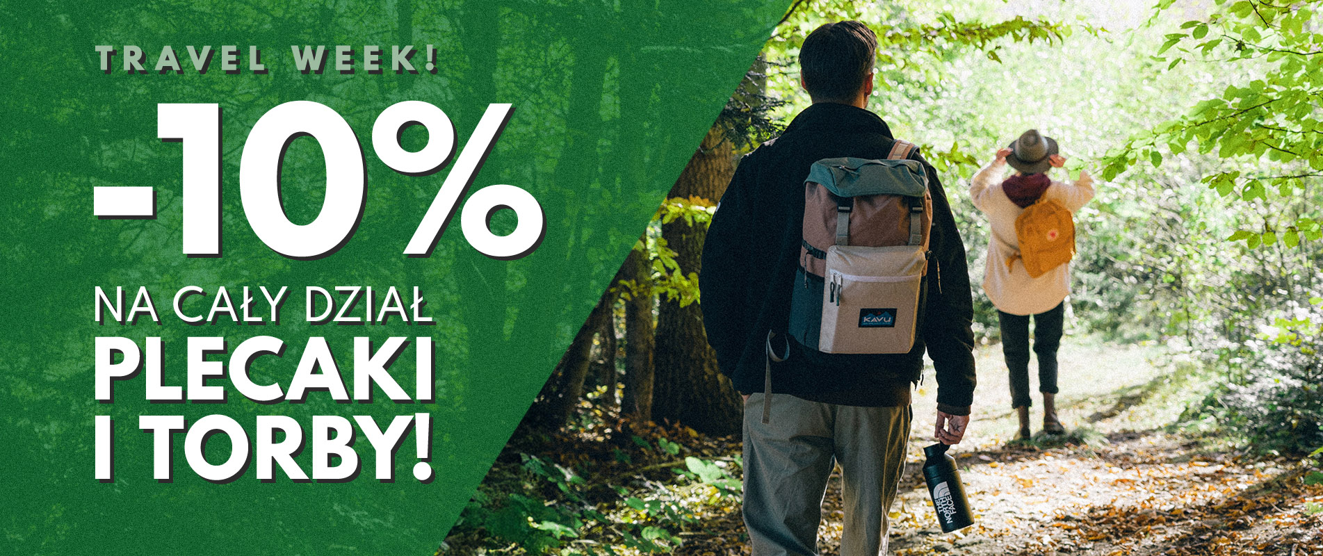 -10% na plecaki i torby!